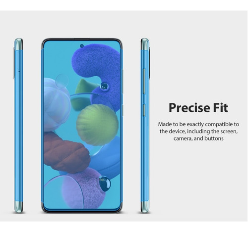 Imagen 5 de 10 de Film Dual Easy Wing Samsung A51 Ringke Pack X2 Con Alas Orig
