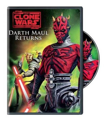Dvd Star Wars: The Clone Wars: Return Of Darth Maul-