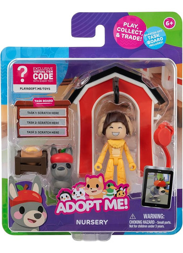 Adopt Me! Set Nursery Guardería Roblox Juguete Coleccionable