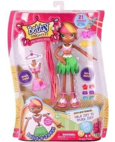 Boneca Betty Spaghetty Zoey Praia Huia - Candide 7901