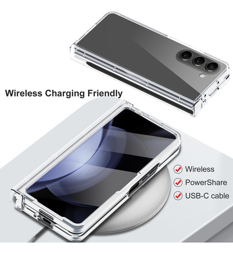 Muy Buena Funda Para Samsung Zfold5/6, Funda Protectora Para Uso Rudo, Micrófono Y Bolígrafo