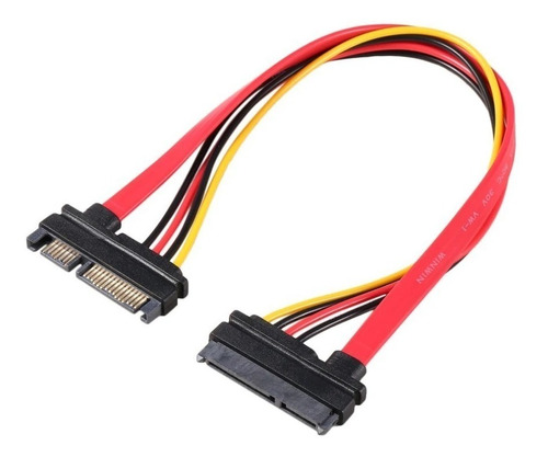 Cable Extension Sata Data Power 30cm, 7 + 15 Pines