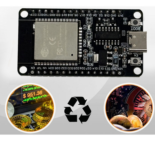 Minero De Lotería Bitcoin Bt, 2 Unidades, Usb C, 50-55 Kh/s
