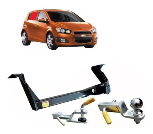 Enganche Chevrolet Sonic Corto Bicuerpo  Sin Baul + Envio 