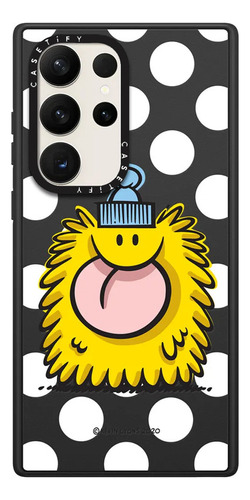 Case  Galaxy S22 Plus Yellow Guy Negro Transparente