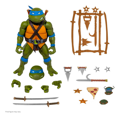 Super7 Teenage Mutant Ninja Turtles: Leonardo Ultimates Fig.