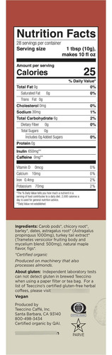 Café De Setas Sin Cafeína 311 G Cola De Pavo