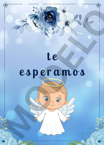 Video Tarjeta Invitación Digital - Bautismo