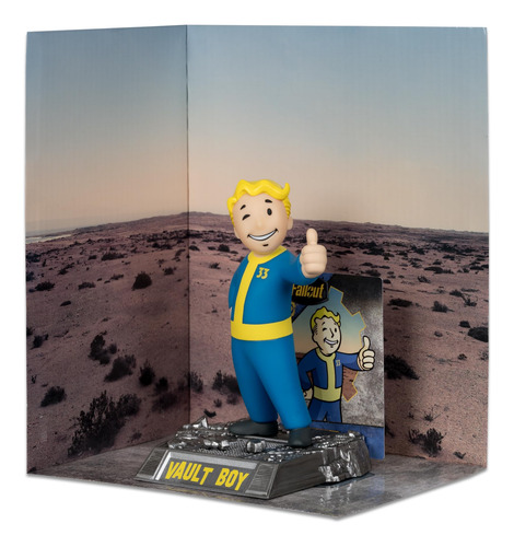 Figura De Ação Mcfarlane Toys Movie Maniacs Fallout Vault Bo