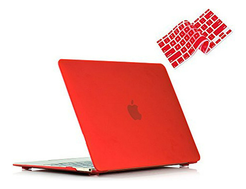 Funda  Compatible Con Macbook 12 - Roja. Compatible Con Macb