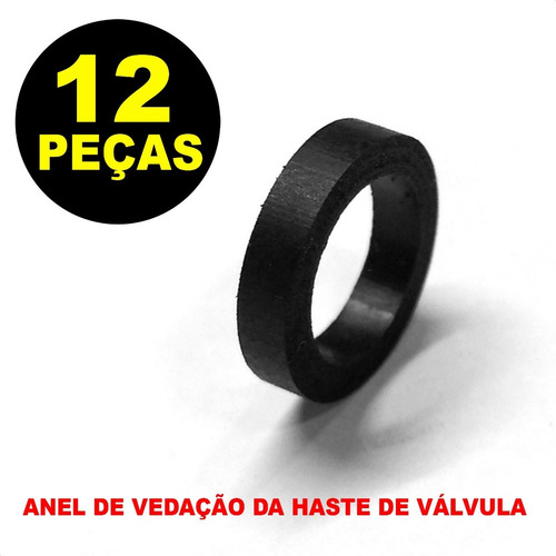 Kit 12 Anel Vedação Haste Valvulas Gm Opala Caravan 6cc