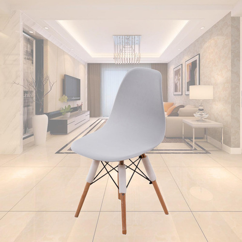 5 Funda Para Silla Chic Shell En Color Topo 5 Piezas
