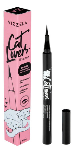 Caneta Delineadora Black Cat Lovers - Vizzela - Line Pen