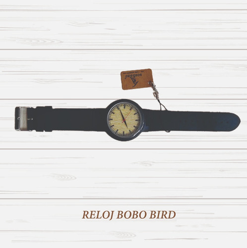 Reloj Original Bobo Bird De Madera