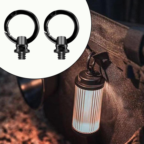 2pcs Ganchos De Linterna De Campamento Reemplazo De Al Aire