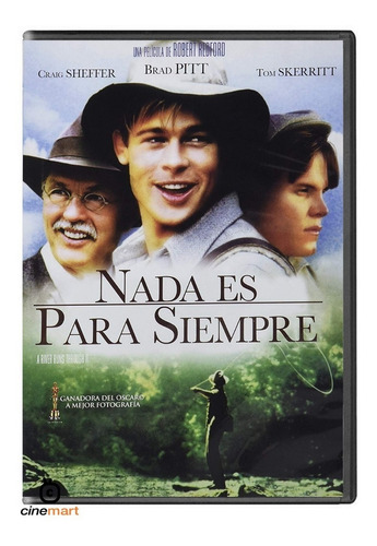 Nada Es Para Siempre Brad Pitt Pelicula Dvd