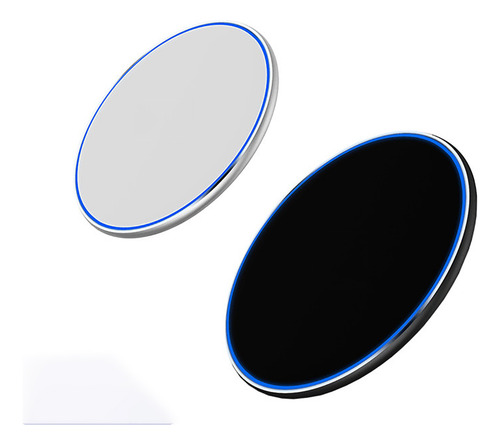Carregador Sem Fio Para Celulares. Projeto De Espelho.15w Cor Branco
