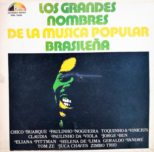 Los Grandes Nombres De Música Popular Brasileña 2 Lp 