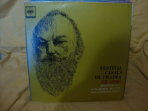 Vinilo Isaac Stern Festival Casals De Prades Brahms Gc Cl1