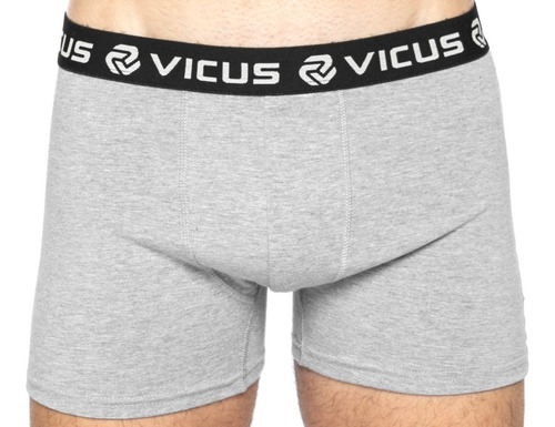 Imagen 3 de 5 de Boxer Vicus Loged Hombre Gris Melange