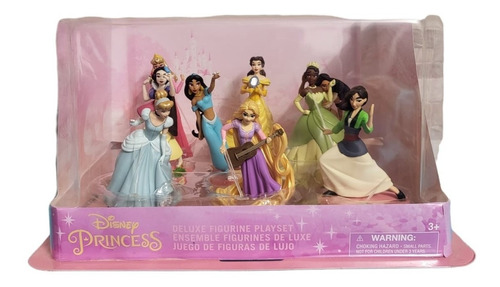 Disney Store Set De Figuras Princesas Deluxe