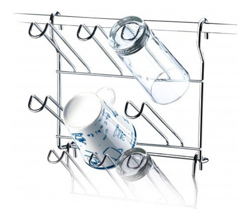 Imagen 1 de 2 de Porta Vaso Apilable De Colgar