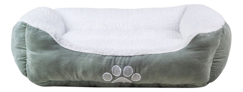 Cama Para Mascotas Rectangular Reversible De Happycare Texti