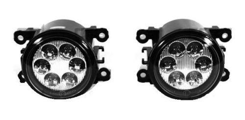 Juego Faros Auxiliares 6 Led Ford Fiesta One 2010 A 2013