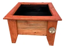Comprar Jardineras Macetero De Madera Cuadrado Grande
