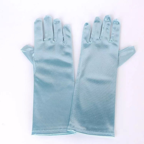 Imagen 3 de 8 de Set Frozen Princesa Elsa Tiara Varita Pelo Guantes Ltf Shop