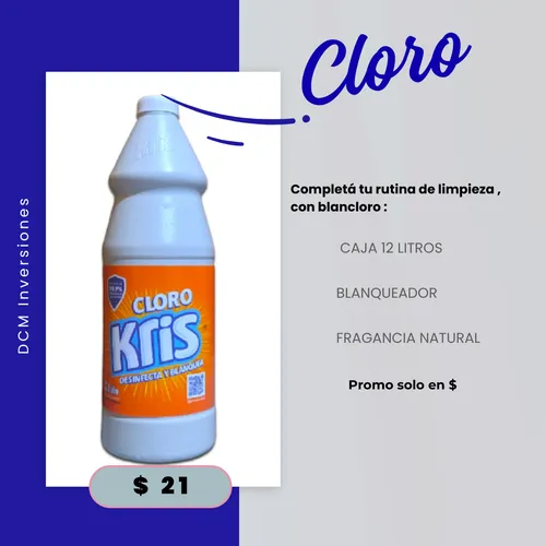 Caja De Cloros Al Mayo
