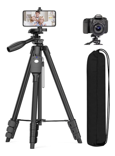 Trípode De Aluminio TriPod Xxxu 60 Para Cámara, Con Mando A