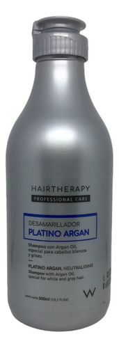 Shampoo Matizador Platino Argán Hair Therapy 300ml