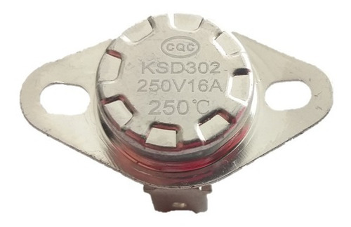 Termostato Bimetálico Ksd301 Ksd302, 16 A, 250 V, N. C.