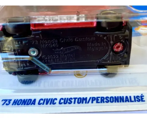 Hot Wheels 73 Honda Civic Custom Sth Super Treasure Hunt