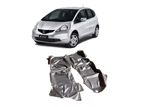 Tapete Carpete Vinil Verniz Assoalho Para Honda Fit 