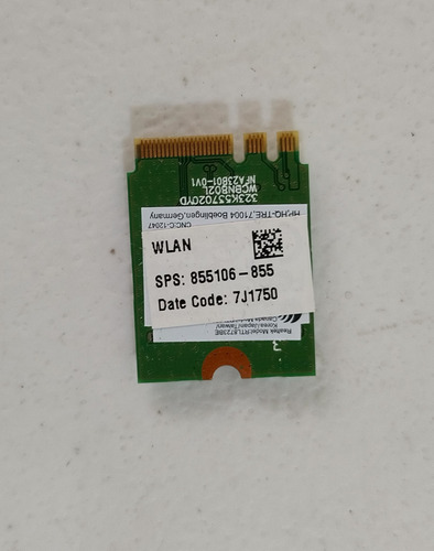 Tarjeta Wifi Realtek Rtl8723be Laptops Hp 15-bs026la (Usado)