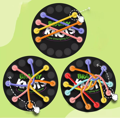 Intellectual Rope Game, Juego De Mesa Educativo Para Niños