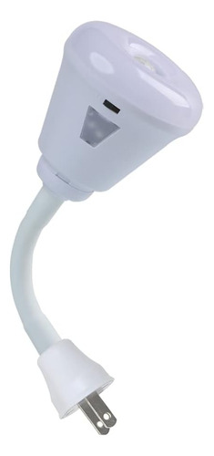 Luz Nocturna Con Sensor De Movimiento Led Infrarroja 6w Ac 8