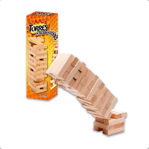 Juego De Mesa Torre En Peligro Jenga Toto Games 