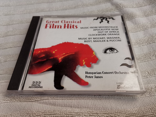 Cd Grandes Éxitos Del Cine Clásico Banda Sonora Música