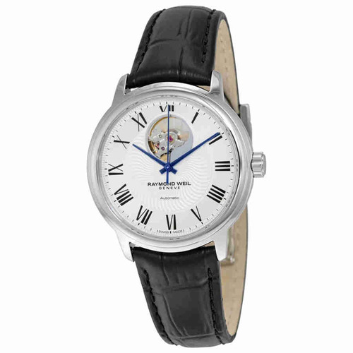 Raymond Weil Maestro Automático Dial De Plata Reloj Para