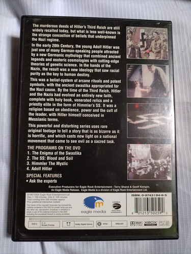 The Occult History Of The Thrird Reich Película Dvd (Usado)