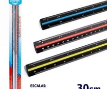 Comprar Escalimetro Metálico 30cm Pointer Mayor Y Detal 