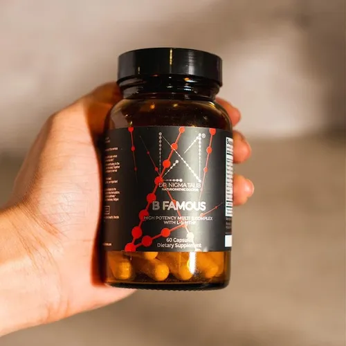 Dr. Nigma B Famous Complejo De Vitaminas Multi B De Alta Potencia Con L-5-mthf, 60 Cápsulas