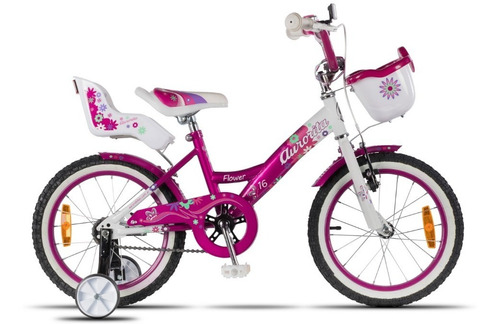 Bicicleta Aurora Flower R16 Nena