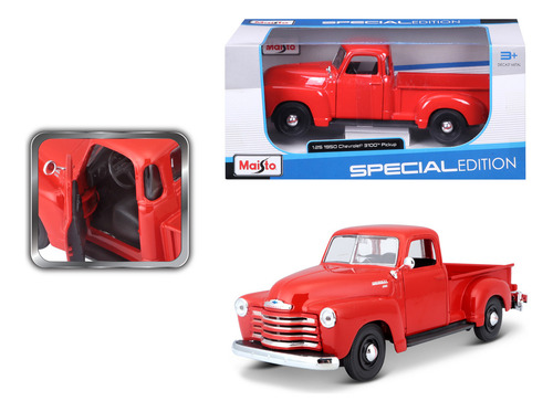 Chevrolet 1950 3100 Pickup Maisto Camioneta Jugueterialeon