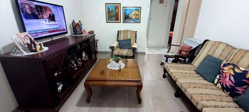 Imagem 2 de 13 de Apartamento Com 2 Dormitórios À Venda, 52 M² Por R$ 280.000,00 - Macuco - Santos/sp - Ap10672