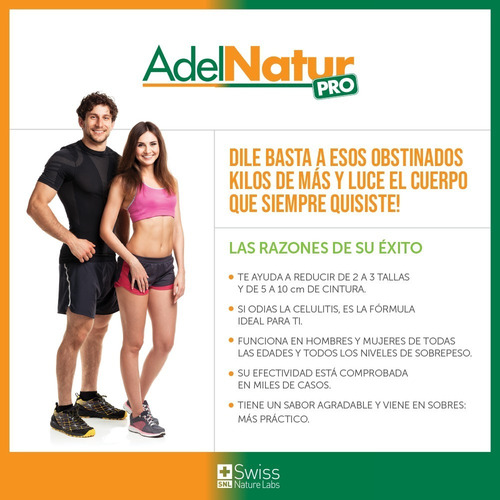 Imagen 3 de 8 de Adelnatur Pro Antikilos Pierde Peso Sin Rebote Para 2 Meses