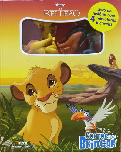 O Rei Leão: Contos para Brincar, de Disney. Série Contos para Brincar Editora Melhoramentos Ltda., capa dura em português, 2019